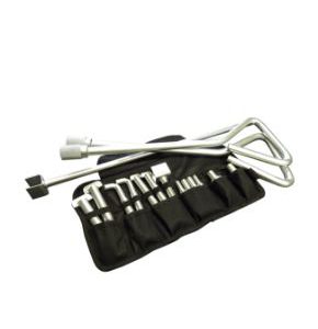 Manhole Lifting Key Kit with Changeable Tips