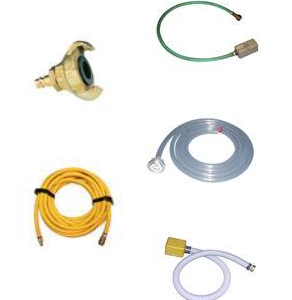 Water pressure testing accessories